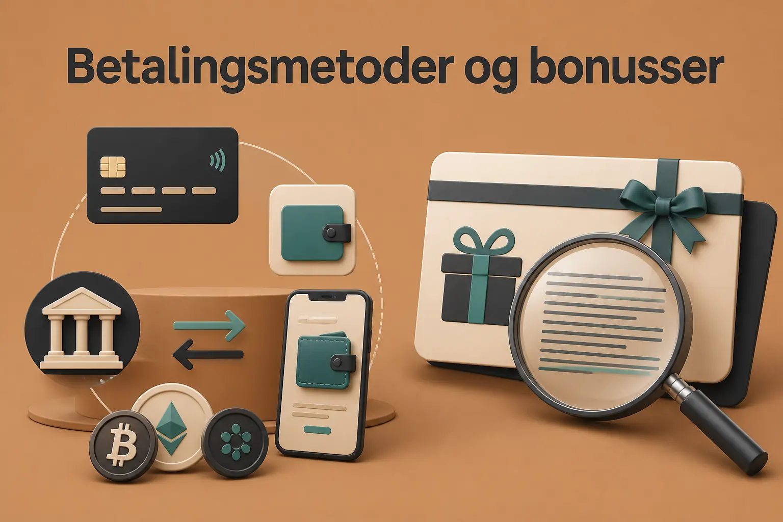 Betalingsmetoder og bonusser