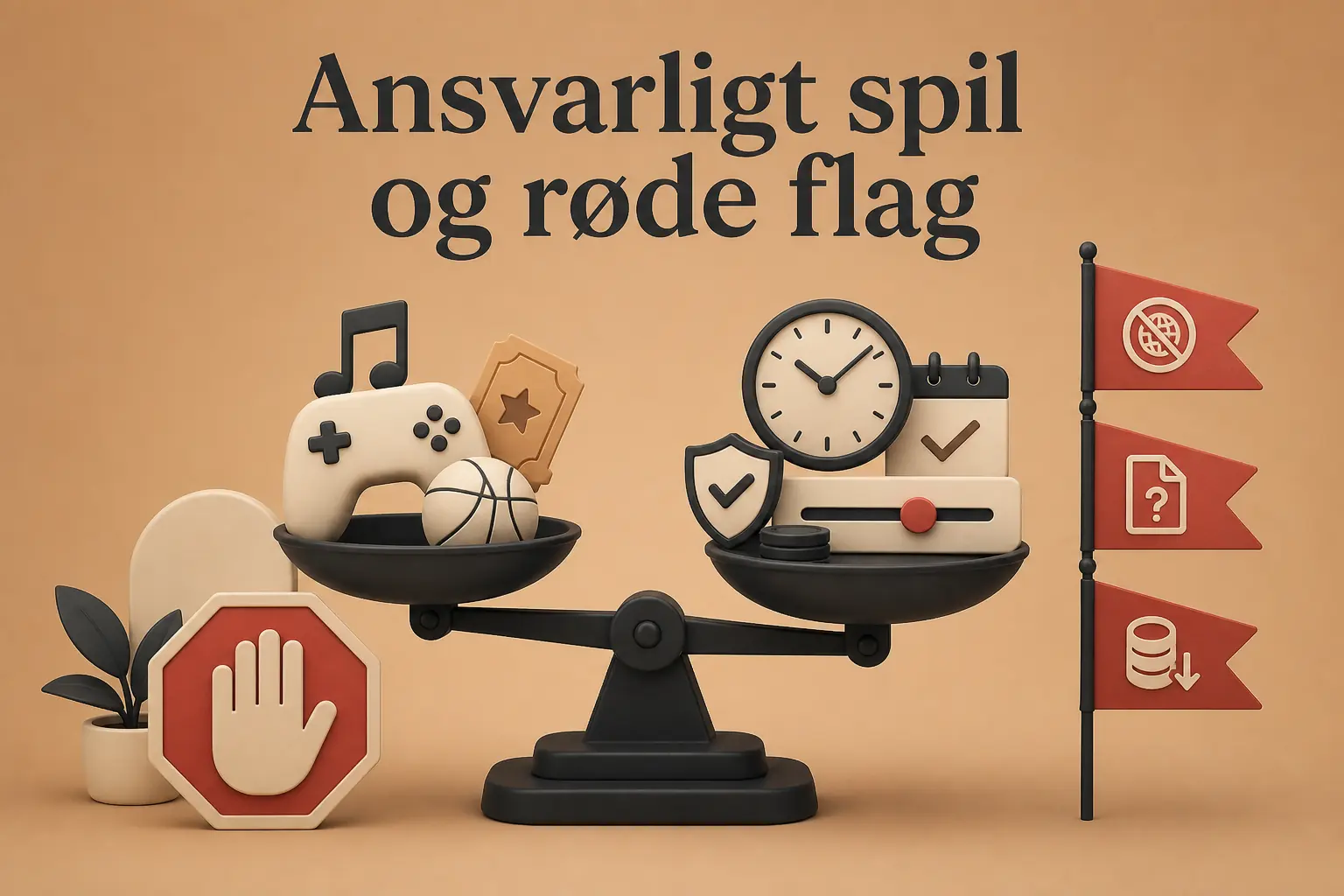 Ansvarligt spil og roede flag